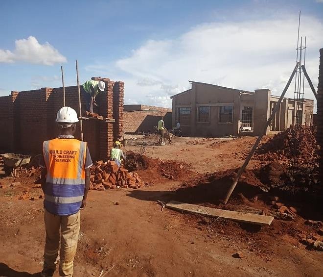 BuildCraft construction site coordination